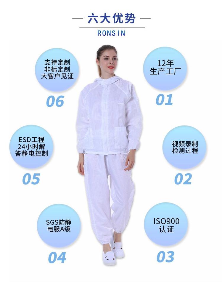 防靜電服優(yōu)勢 防靜電服優(yōu)勢