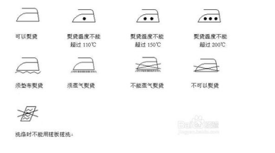 熨燙標(biāo)識 熨燙標(biāo)識